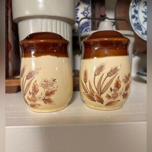 Vintage salt and pepper shakers. Made in Japan